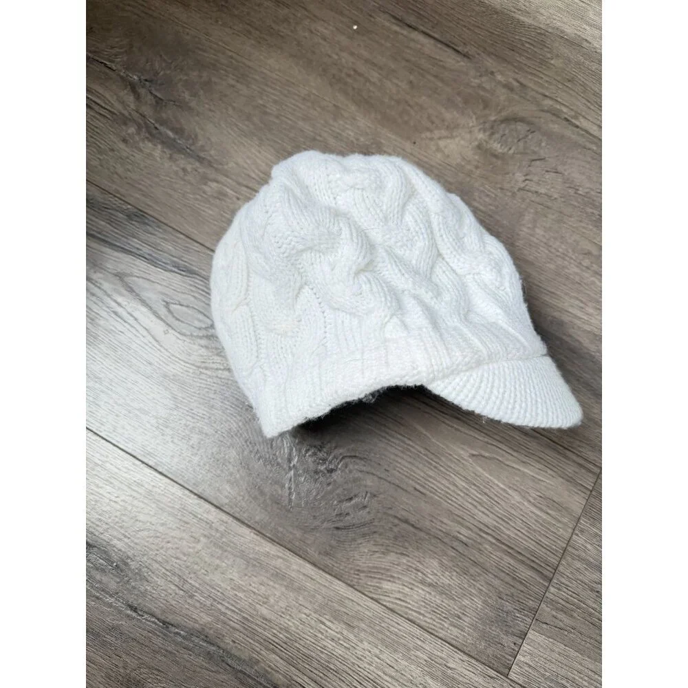 Adidas Women's White Crystal Brimmer Hat